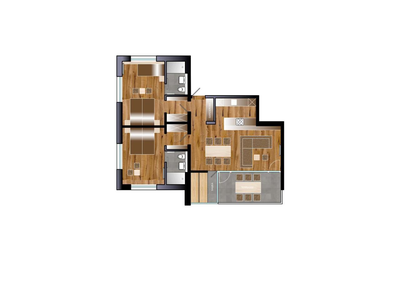 Ferienwohnung Λlpstern - Silvretta Card Premium Betrieb Galtür Exterior foto